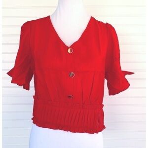 Puff sleeve blouse By Milk & Honey New